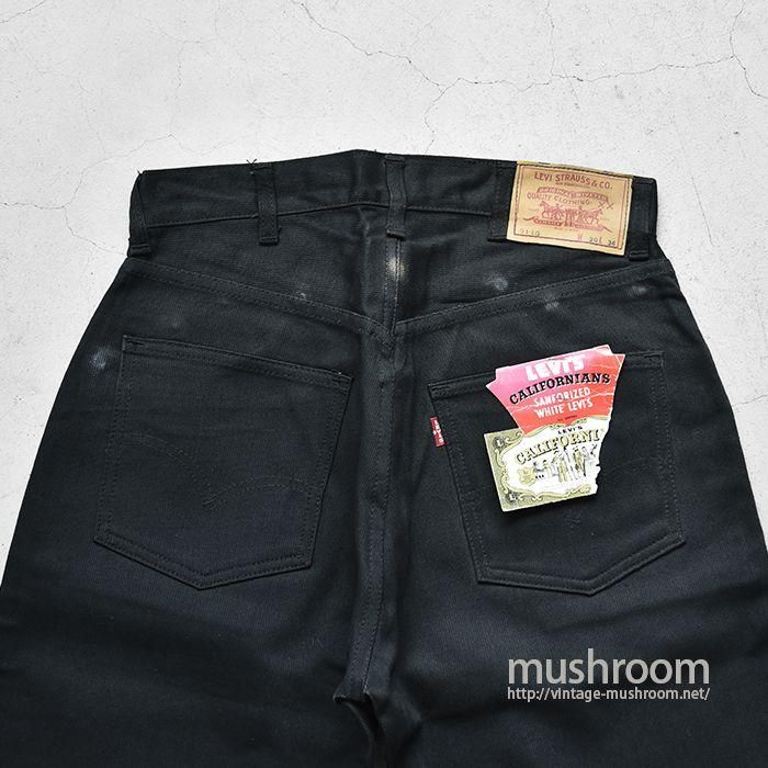 60's Levi's 911G BIG-E 黒ピケ！ 実寸 (W32 L32)位 – frgeek