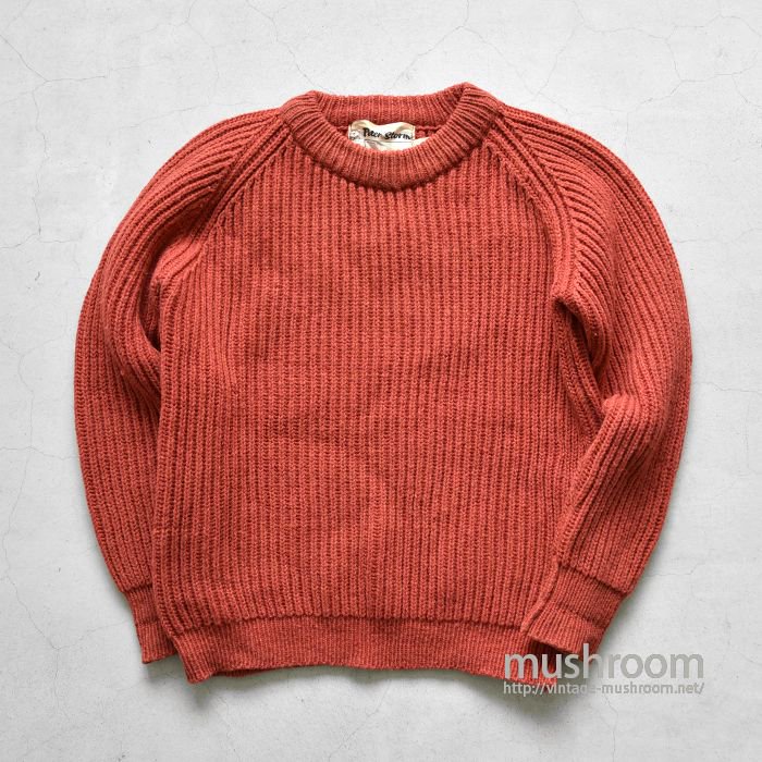PETER STORM OILED WOOL SWEATER
