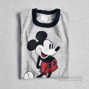 OLD MICKY MOUSE RINGER T-SHIRTALMOST DEADSTOCK