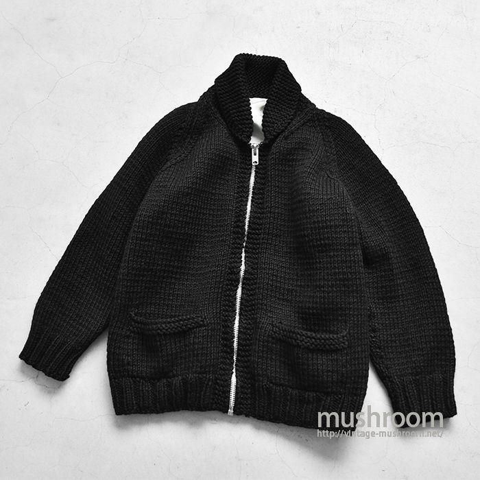 POLAR BEAR COWICHAN WOOL JACKET（BLACK） - 古着屋