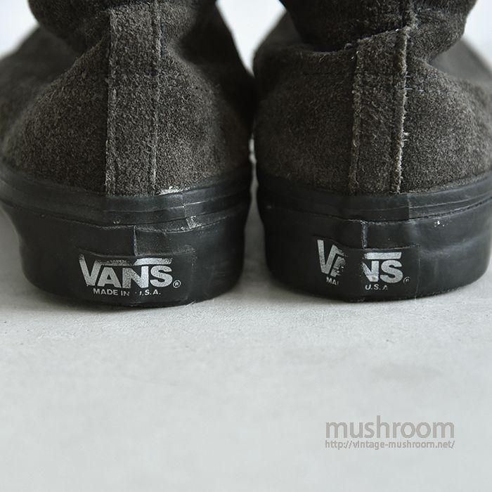 VANS CHUKKA SUEDE SHOES（US 8） - 古着屋 ｜ mushroom