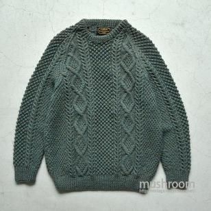 CALLAN KNITWEAR FISHERMAN SWEATERALMOST DEADSTOCK
