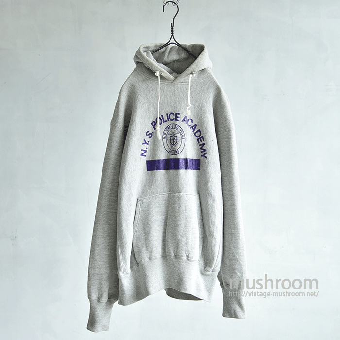 CHAMPION POLICE ACADEMY REVERSE WEAVE HOODY（L/ONE COLOT TAG）