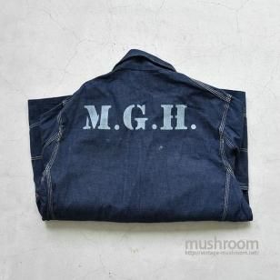 MINNEAPOLIS GENERAL HOSPITAL DENIM COVERALL40/DEADSTOCK