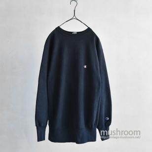 CHAMPION PLAIN REVERSE WEAVEBLACK/XL