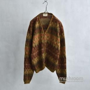 ARROW MOHAIR WOOL CARDIGANX-LARGE