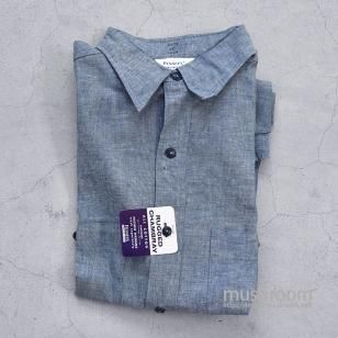 PENNEY'S CHAMBRAY WORK SHIRT17/DEADSTOCK