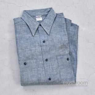 J.C.PENNEY.CO.INC CHAMBRAY WORK SHIRTDEADSTOCK