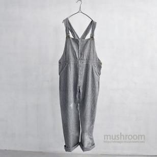BABCOCK&SMANNON CO GINGHAM-CHECK OVERALL