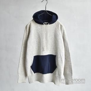 OLD TWO TONE SWEAT HOODY
