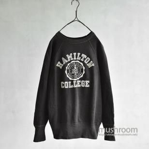 CHAMPION FLOCK PRINT SWEAT SHIRT