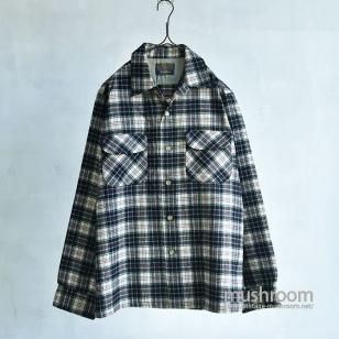 PENDLETON PLAID WOOL BOX SHIRTDEADSTOCK