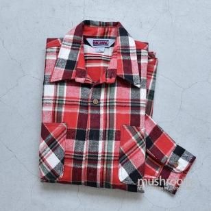 BIG MAC PLAID FLANNEL SHIRT L/DEADSTOCK 
