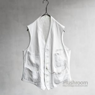 OLD FIVE POCKETS COTTON WORK VEST