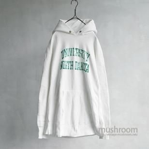 CHAMPION FLOCK PTRINT REVERSE WEAVE HOODY