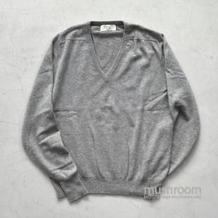 SMITH&TELFORD V-NECK CASHMERE SWEATERMINT