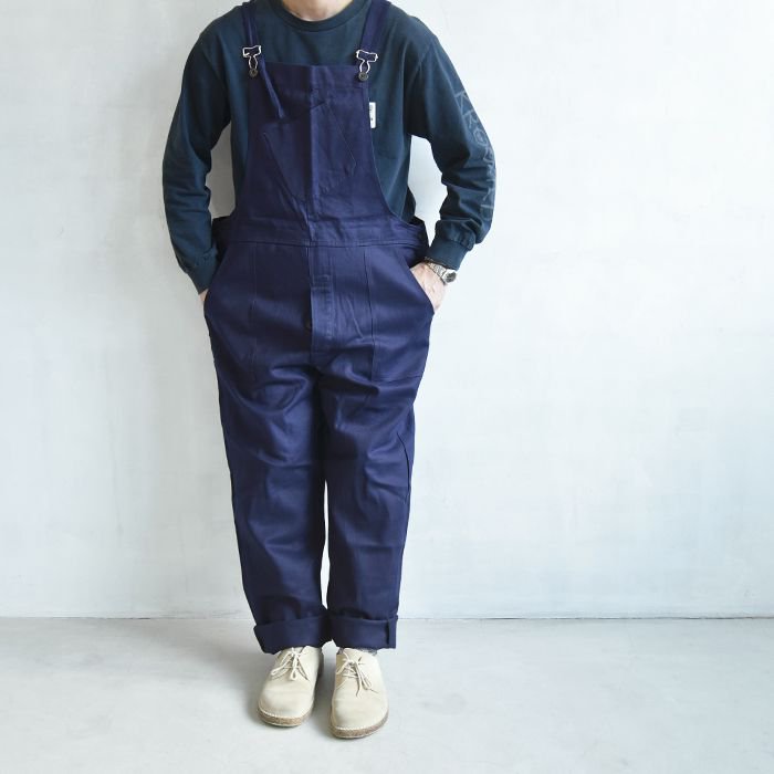 HARPOON COTTON DRILL OVERALL（DEADSTOCK） - 古着屋 ｜ mushroom 