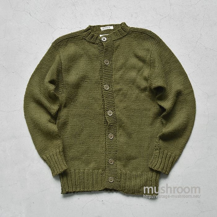 WW2 AMERICAN RED CROSS KNIT CARDIGAN（DEADSTOCK） - 古着屋