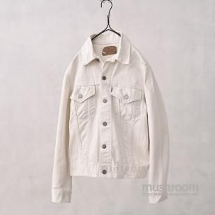 LEVI'S 70505E WHITE DENIM JACKET36