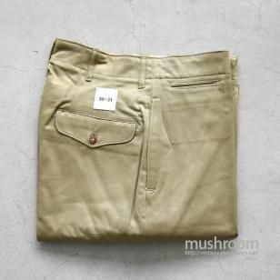 U.S.MILITARY AVIATION CADET KHAKI TROUSER30-31/DEADSTOCK