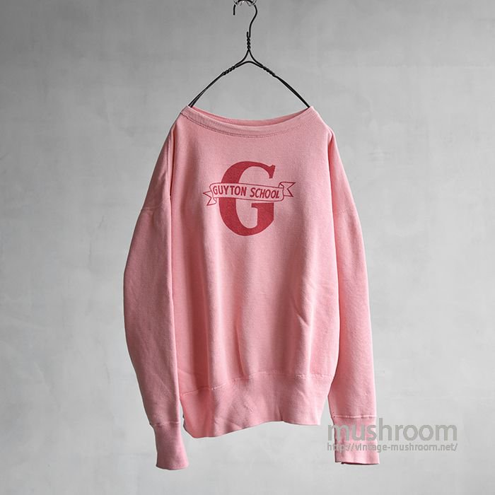 CHAMPION COLLEGE PRINT SWEAT SHIRT（RARE COLOR） - 古着屋