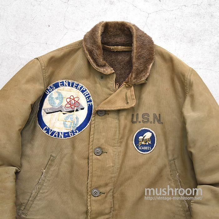 U.S.NAVY N-1 DECK JACKET - 古着屋 ｜ mushroom(マッシュルーム