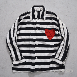 AINSBROOKE PRISONER BORDER COTTON SHIRT