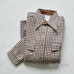 PILGRIM PLAID WOOL SHIRT16/DEADSTOCK
