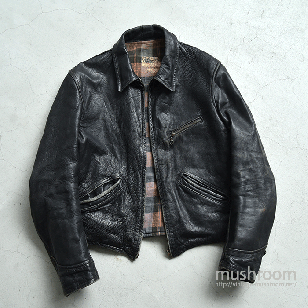 UNKNOWN LEATHER SPORTS JACKET