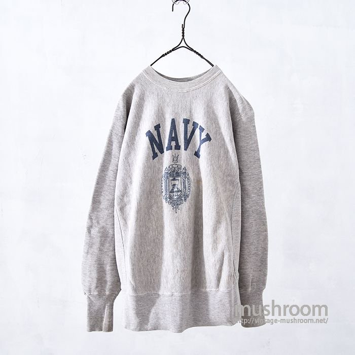 CHAMPION NAVY REVERSE WEAVE（M/ONE-COLOR TAG）