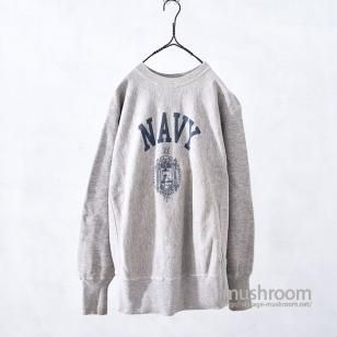 CHAMPION NAVY REVERSE WEAVEM/ONE-COLOR TAG