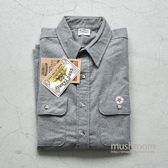 FIVEBROTHER COTTON SHIRT（ L/DEADSTOCK ） 