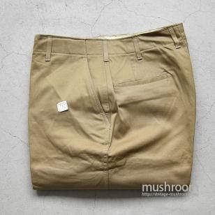 U.S.ARMY 45KHAKI CHINO TROUSERW34L35/DEADSTOCK