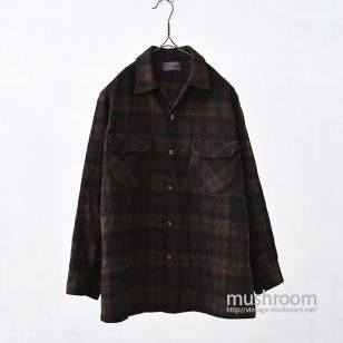 PENDLETON PLAID WOOL BOX SHIRTM/GOOD CONDITION