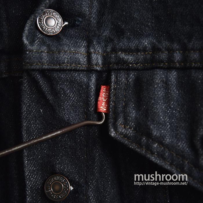LEVI'S 70506-0259 BLACK DENIM JACKET(40/MINT) - 古着屋 LEVI'S 70506-0259 BLACK DENIM JACKET(40/MINT) - 古着屋
