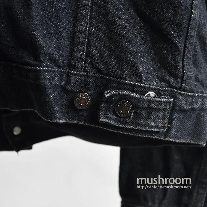 LEVI'S 70506-0259 BLACK DENIM JACKET(40/MINT) - 古着屋 LEVI'S 70506-0259 BLACK DENIM JACKET(40/MINT) - 古着屋