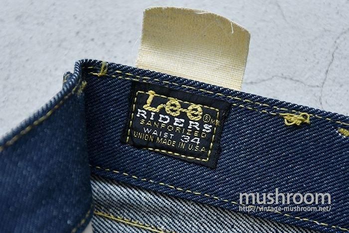 LEE riders 200-0041 リー　 デッドストック Lee 200-0041 RIDERS JEANS（34-29/DEADSTOCK） - 古着屋 ｜ mushroom