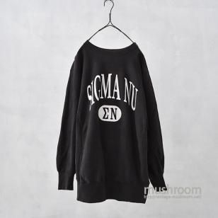 CHAMPION FRATANITY CHARACTERS REVERSE WEAVEBLACK/XL