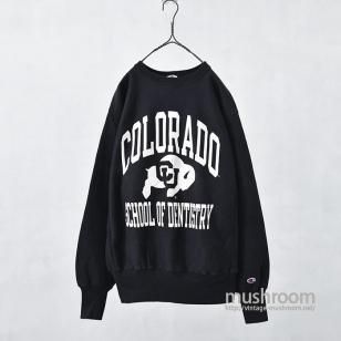 CHAMPION COLLEGE REVERSE WEAVE（BLACK/GOOD CONDITION）