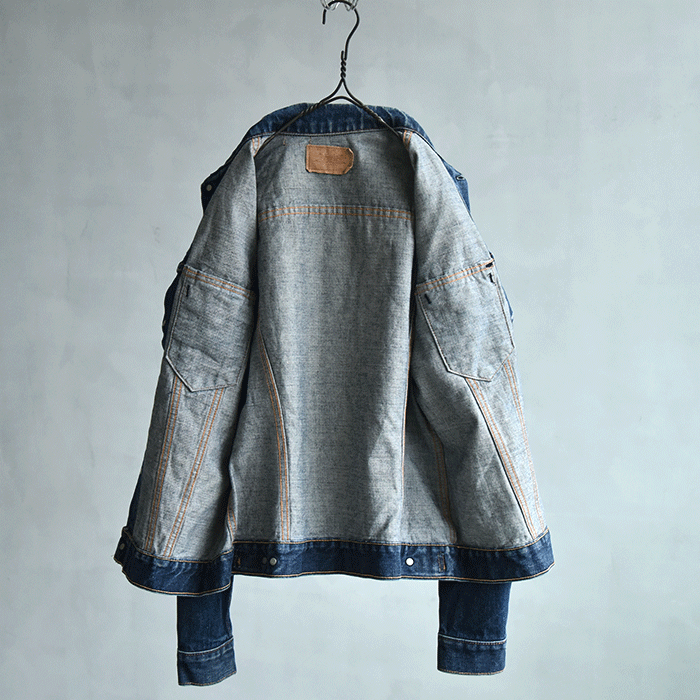 LEVI'S 70505-0217 BIGE DENIM JACKET(GOOD CONDITION) - 古着 LEVI'S 70505-0217 BIGE DENIM JACKET(GOOD CONDITION) - 古着