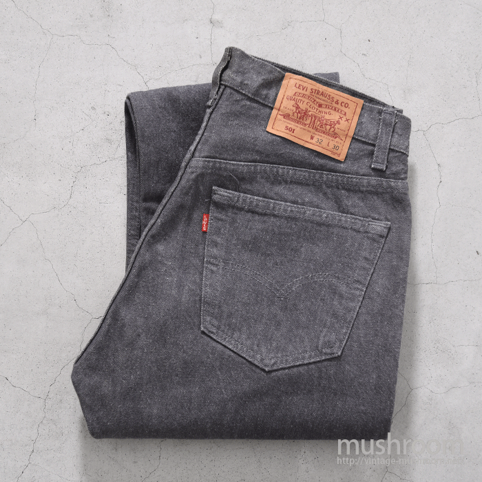 LEVI'S 501-0636 GRAY JEANS（GOOD CONDITION/W32L30） - 古着屋 ...