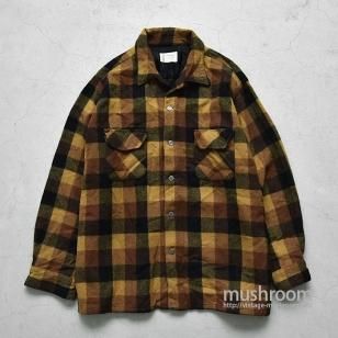 TOWNCRAFT PLAID WOOL BOX SHIRTXL/GOOD CONDITION