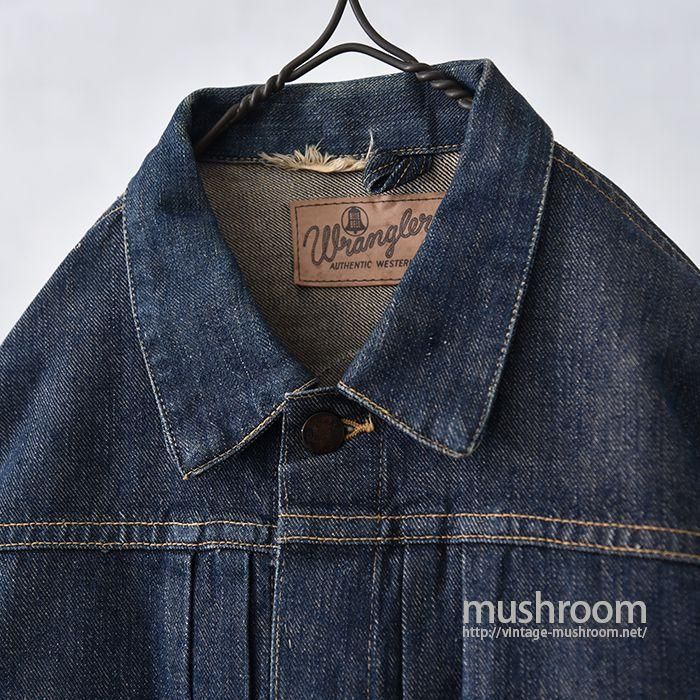 WRANGLER 111MJ DENIM JACKET(GOOD CONDITION) - 古着屋 WRANGLER 111MJ DENIM JACKET(GOOD CONDITION) - 古着屋