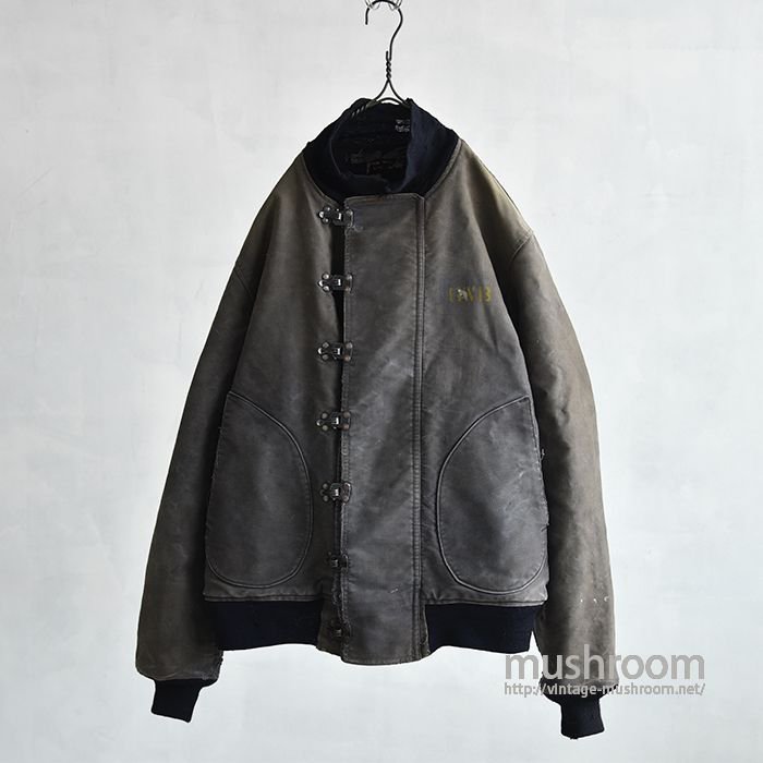 WW2 U.S.NAVY BLUE DECK JACKET（7HOOK!!） - 古着屋 ｜ mushroom