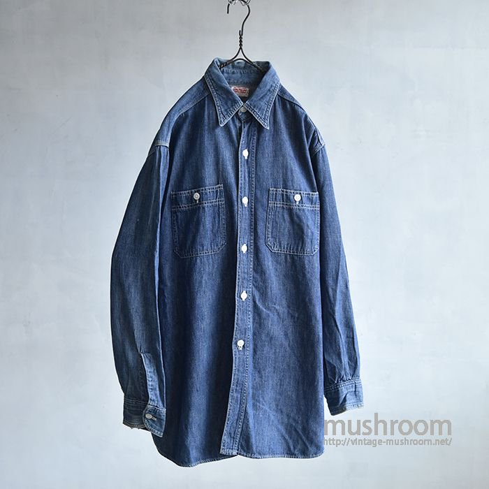 50s☆激レア貴重☆ Hercules danim work shirt - デニム/ジーンズ