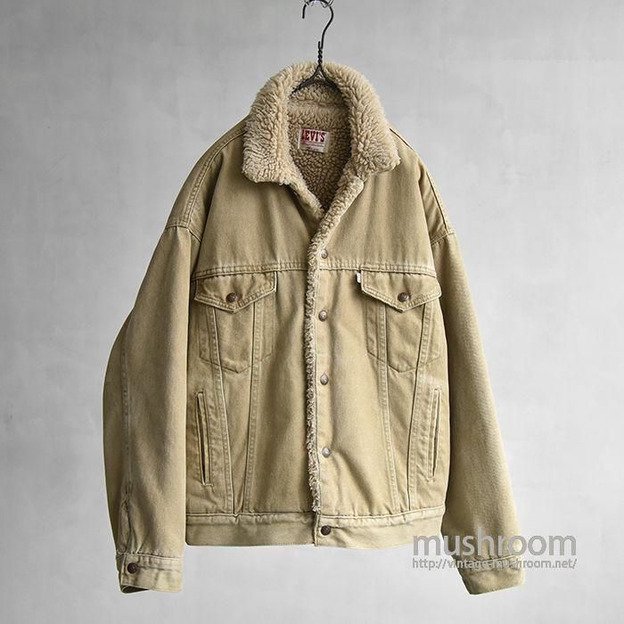 LEVI'S 70609-9623 COTTON TWILL BOA JACKET（LARGE） - 古着屋