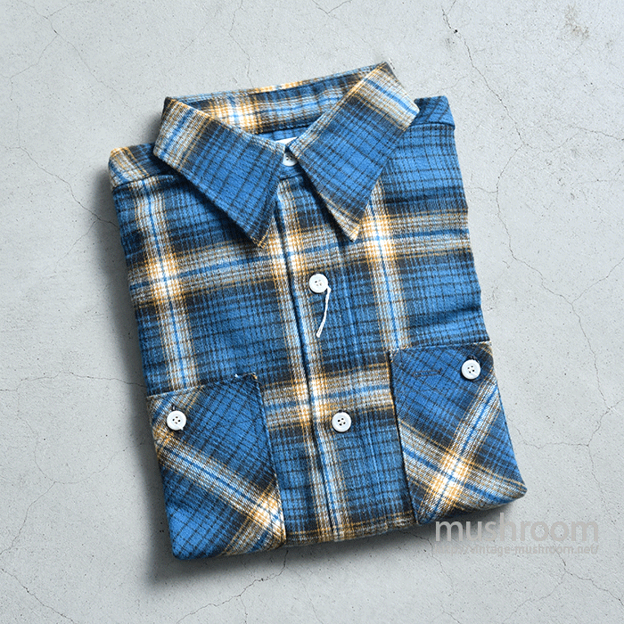 KING KOLE PLAID FLANNEL SHIRT（DEADSTOCK/15 1/2） - 古着屋