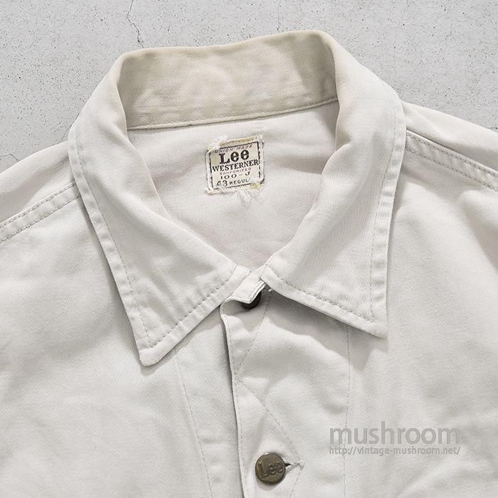 Lee 100-J WESTERNER JACKET(SZ48) - 古着屋 | mushroom Lee 100-J WESTERNER JACKET(SZ48) - 古着屋 | mushroom