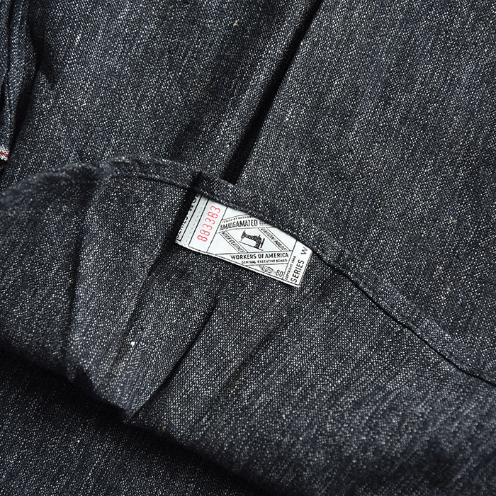 BIG MAC BLACK CHAMBRAY HALF-ZIP WORK SHIRT(15/DEADSTOCK BIG MAC BLACK CHAMBRAY HALF-ZIP WORK SHIRT(15/DEADSTOCK