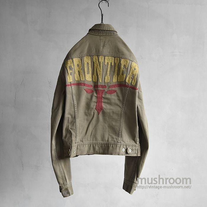 Lee WESTERNER JACKET WITH EMBROIDERY - 古着屋 | mushroom Lee WESTERNER JACKET WITH EMBROIDERY - 古着屋 | mushroom